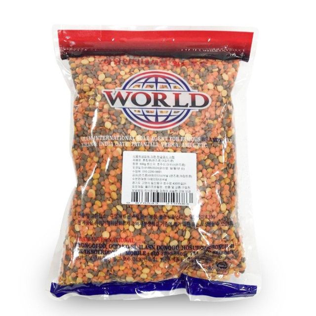 WORLD - Mixed lentils (800g)