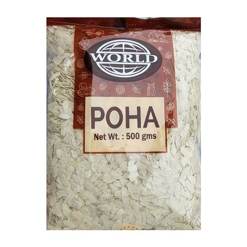 World - Poha/Flattened Rice (500g)
