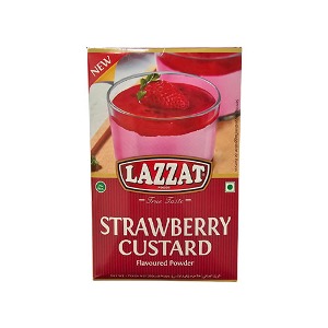 Lazzat - Strawberry Custard Powder (250g)